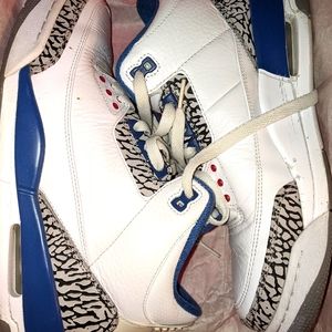 2011 retro Jordan 3 True Blue